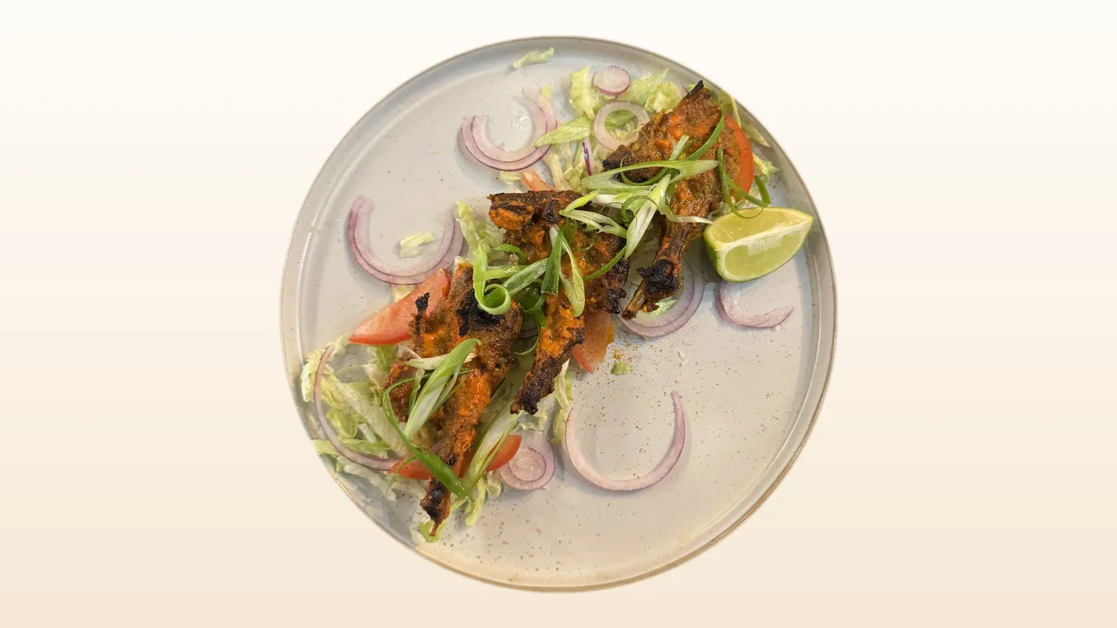 Grilled Lamb Chops at Dhamaka Bites, Tooting
